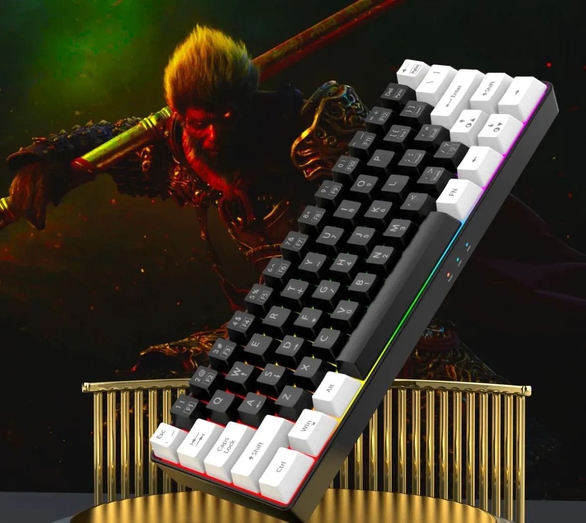 Wired gaming keyboard