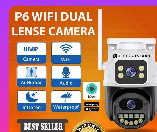 Product image of WIFI IP 8MP 4K Camera