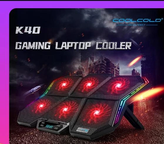 Gaming RGB Laptop Cooler