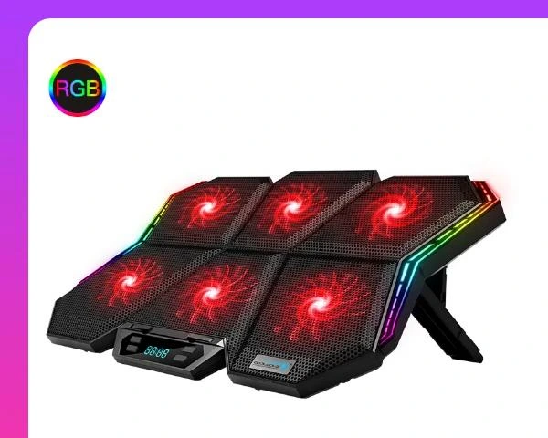 Gaming RGB Laptop Cooler