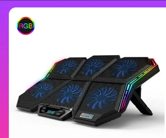 Gaming RGB Laptop Cooler